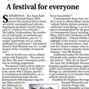 Tabla festival writeup 7 Aug 2015 Tabla festival writeup 7 Aug 2015